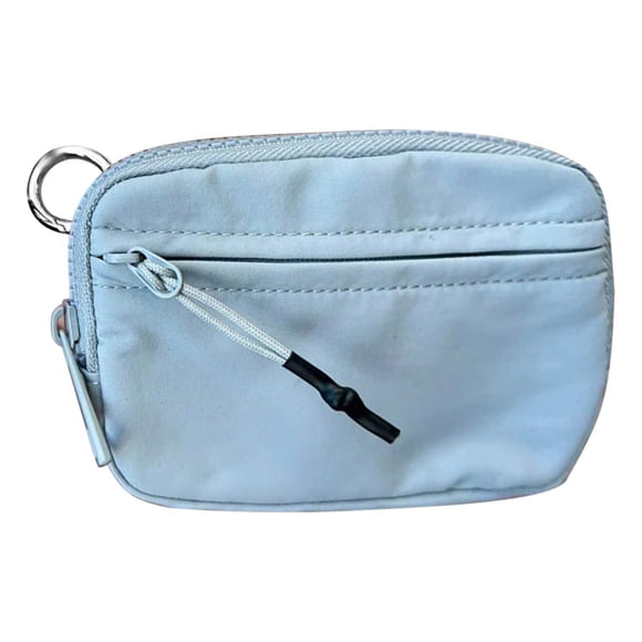 Portefeuille Porte-Clés en Nylon pour Femmes - Pochette à Fermeture Éclair à Multiples Poches pour Pièces, Cartes et Clés H