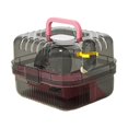 thumbnail image 1 of Milaget Hamster Cage with Water Bottle Breathable Carry Case for s Gerbils Rats pink, 1 of 9