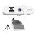 thumbnail image 3 of Ruiboury Desktop Computer Webcam HD USB 2.0 Conference PC Camera with Microphone Wired Laptop Web Cam Camcorder for Home Video Call White 4K, 3 of 8