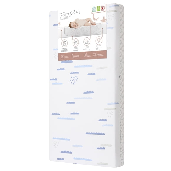 Dream On Me Canada Soft Slumber 2 in 1 Crib and Toddler Mattress