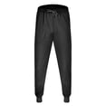 thumbnail image 3 of SHIXIAOO Men's Pants with Deep Pockets Loose Fit Casual Mesh Drawstring Jogging Trousers for Running Workout Training Basketball 13 1 Memory Foam Poplin Pants Loose Pants Girls Foot Slipper Outdoor, 3 of 8