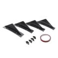thumbnail image 1 of DYNWAVECA Spoiler Lips Universal rear of car Bumper Splitter Canard Diffuser Fit for 300 Accessories Rear Bumper Lip Diffuser - Carbon Fiber, 1 of 9