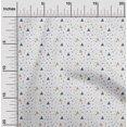 thumbnail image 2 of oneOone Velvet White Fabric Geometric Fabric For Sewing Printed Craft Fabric By The Yard 58 Inch Wide, 2 of 5