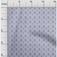 thumbnail image 2 of oneOone Rayon Medium Blue Fabric Asian Block Craft Projects Decor Fabric Printed By The Yard 56 Inch Wide, 2 of 5
