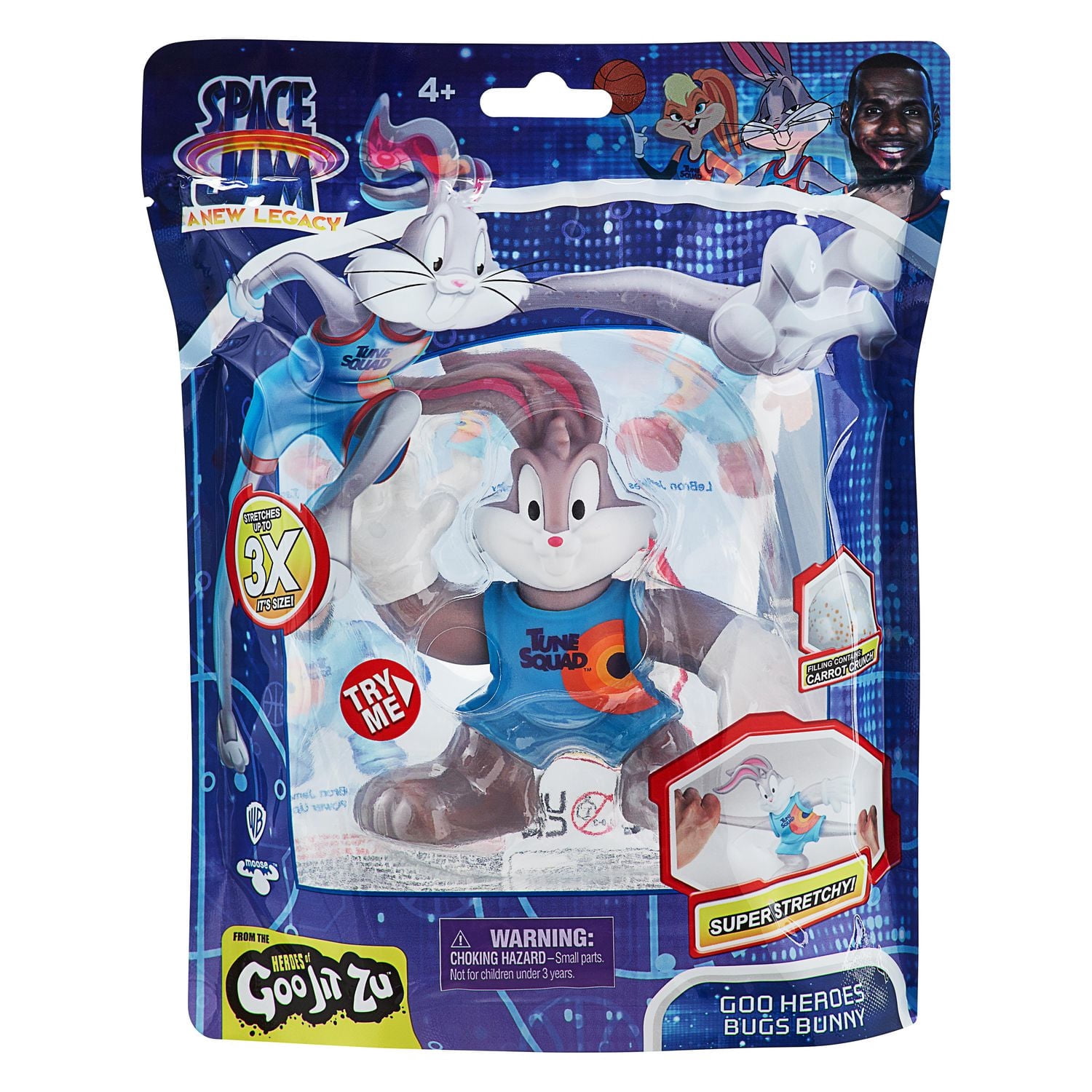 SPACE JAM S1 5" STRETCHY HERO - Bugs