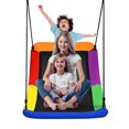 thumbnail image 1 of Gymax Balançoire d'Arbre Géante de 700 Lb avec Plateforme de 60 Po pour Enfants et Adultes, Multicolore, 1 of 10