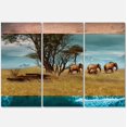 thumbnail image 2 of Art Design - Panorama des Éléphants Africains, 2 of 3
