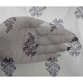 thumbnail image 4 of oneOone Viscose Chiffon Fabric Leaves & Floral Block Decor Fabric Printed BTY 42 Inch Wide, 4 of 5