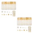 thumbnail image 3 of maskred ABS Easy To Organize Beads For Bracelet Making With 770pcs Pearl Beads Various Sizes Plastic Pearls 2Set, 3 of 6