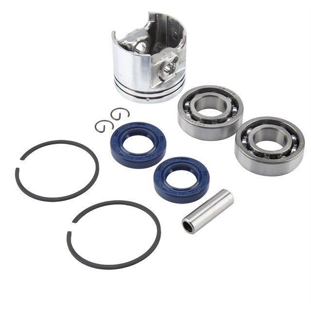 ZPSHYD Ensemble de joints de piston de 37 mm, roulements, et joints d'huile pour 017 MS170