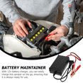 thumbnail image 4 of KAKOWELY Lead Acid Battery Charger Multi-functional 12V Short Circuit Protection Charger (US Plug),4.13X"X2.17"X1.38", 4 of 5