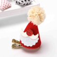 thumbnail image 4 of Christmas Decorations Red Sequins Small Hats Skirts Headwear Christmas Hair Clips, 4 of 5