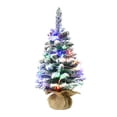 thumbnail image 2 of Tabletop Christmas Tree With Light String Christmas Party Decoration Artificial Christmas Tree For Christmas Desktop Window Walkway Decoration Indoor Home Party, 2 of 6
