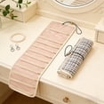 thumbnail image 1 of Jewelry Storage Bag, Usavan Large Capacity Travel Jewelry Organizer with Rolled Cover, Multi Compartment Hanging Pouch for Earrings Necklaces Bracelets, 1 of 6