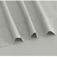 thumbnail image 3 of RUVANTI Draps 100 % Coton – Parure de Lit en Percale pour Lit Simple, Rafraîchissante et Respirante, Résistante et d'Un Toucher Doux et Confortable, Bonnet de 40 cm, Ensemble 3 Pcs, Argent, 3 of 7