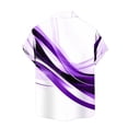 thumbnail image 4 of Styesk T-Shirts pour Hommes Col Rabattu Fluide Léger Manches Courtes Cardigan Boutonné Haut Chemise Manches Courtes Col Rabattu Haut Chemise, 4 of 4