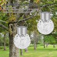 thumbnail image 4 of Solar Ball Garden Light,Solar Ball Garden Hang LED Lamp Walkway Light Solar Ball LED Lamp Leading Edge Technology, 4 of 8