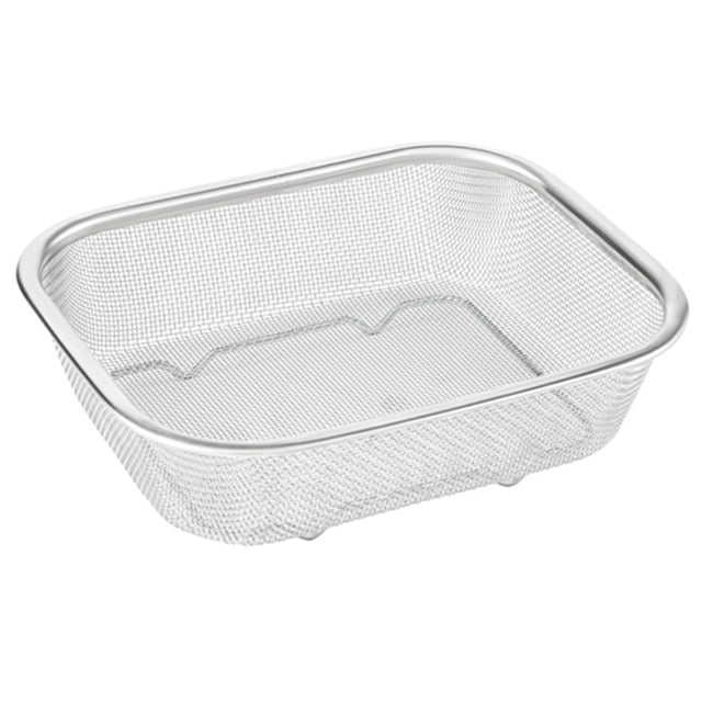 Weiweiguan 1pc Frying Grid Basket Home Frying Basket Strainer French Fries Storage Basket