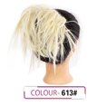 thumbnail image 2 of Tousled Updo Messy Bun Hair Piece Elastic Synthetic Hair Scrunchies Ponytail Extension, 2 of 7