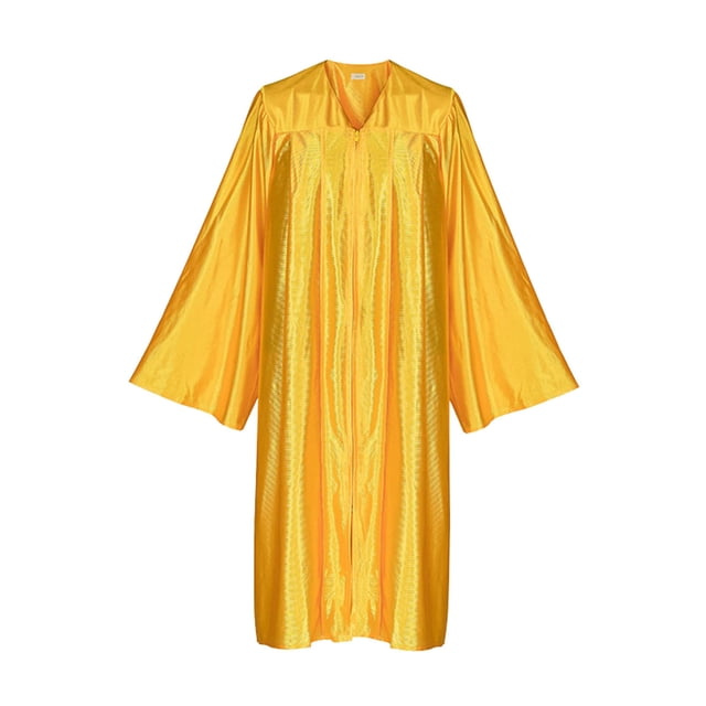 SXcggal Unisex Graduation Gown 2025 For Adult Size Solid Color Basic Adult Graduation Gown