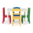 thumbnail image 1 of Humble Crew Kids Table and Chair Set (4 Chairs Included), 1 of 7