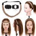 thumbnail image 4 of CNKOO Elastic Synthetic Chunky Hair Braid Headbands Classic Plaited Braided Hairpiece, 4 of 6