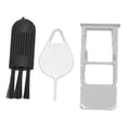 thumbnail image 3 of SIM Card Tray, Perfect Fit SIM Card Slot Tray Holder Replacement Plastic  For Mobile Phones Silver, 3 of 8