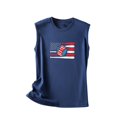 thumbnail image 3 of Birdeem Womens Sleeveless Top V-Neck Pullover Printing Vest, 3 of 5