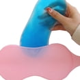 thumbnail image 3 of MERIGLARE Multipurpose Gel Eye Blackout Ice Pads Pack Adjustable Relax Massaging Your Pink, 3 of 4