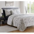 thumbnail image 1 of Clara Clark Quilt Set, 7 Piece Quilt Bedspread Coverlet Bedding Set, King Quilt 96"x108", Branch Pattern, 1 of 1