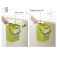 thumbnail image 3 of Youkk Sturdy And Durable Wall Mounted Trash Cans For Clean Household Environment green 12L, 3 of 6