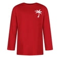 thumbnail image 4 of Birdeem Chemises pour Hommes Hommes Imprimé Col Rond Décontracté Mode Manches Courtes Blouses Col Rond Chemises, 4 of 9