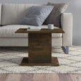 thumbnail image 2 of vidaXL Coffee Table Smoked Oak 55.5x55.5x40 cm Engineered Wood, 2 of 4