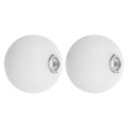 thumbnail image 4 of 2pcs White Glass Globes Shade Replacement G9 Glass Shades For Light Fixtures Light Globes For Light Fixtures Replacement Glass Lamp Shades Glass Light Shade 100MM, 4 of 8