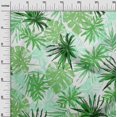 thumbnail image 3 of oneOone Cotton Flex Green Fabric Leaves Sewing Craft Projects Fabric Prints By Yard 40 Inch Wide, 3 of 4