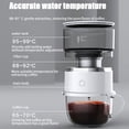 thumbnail image 4 of 2-In-1 Single Cup Coffee Maker Portable Coffee Maker For Travel  Manually Personal Drip Coffee Brewer Manual Coffee Machine for Kitchen and Office Camping  Hiking, 4 of 8