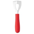 thumbnail image 2 of Oleegame 1PC Tin Foil Roll Creative Stainless Steel Butter Cutter Stainless Steel Cheese Cheese Four Corner Slicer Scraper Butter Cutter Red, 2 of 4