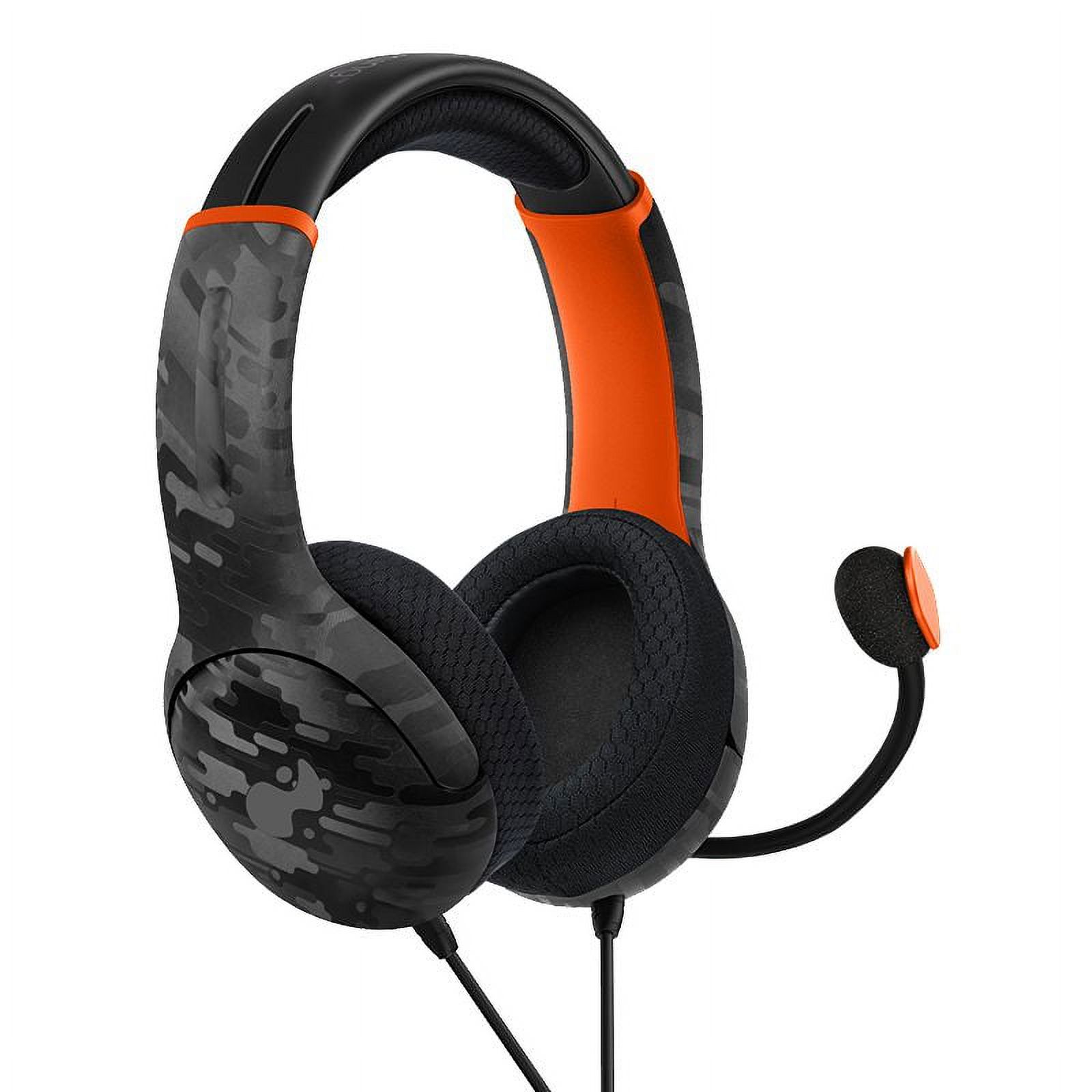 PDP AIRLITE Wired Headset: Atomic Carbon For Xbox Series X|S, Xbox One, & Windows 10/11 PC