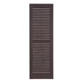 thumbnail image 1 of Premier Louver Exterior Decorative Shutter, Sienna Brown - 15 x 39 in., 1 of 1