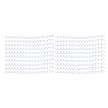 Binding Comb,20Pcs Spiral Binding Coil Binding Spiral Sheet Spine Maximized Efficiency