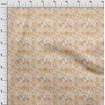thumbnail image 4 of oneOone Rayon Yellow Fabric Abstract Floral Fabric For Sewing Printed Craft Fabric By The Yard 56 Inch Wide-1ra, 4 of 5