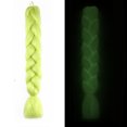 thumbnail image 2 of EGNMCR Wigs Human Hair 24 Inch Large Braid Luminous Fluorescent Large Braid Brown toupee, 2 of 2