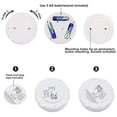 thumbnail image 4 of BIGLIGHT Wireless Spotlight, Battery Operated Accent Lights, LED Puck Light,Dimmable Uplight with Remote, Stick on Anywhere for Lighting up Painting Picture Artwork Closet Showcase, Warm White, 2 Pack, 4 of 6