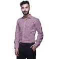 thumbnail image 2 of BESTMAN Formal Shirts For Men Slim Fit Printed Full Sleeve Shirts For Men, 2 of 5