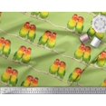 thumbnail image 2 of Soimoi Poly Georgette Fabric Branch & Colorful Parrot Bird Decor Fabric Printed Yard 42 Inch Wide, 2 of 3