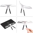 thumbnail image 2 of Peahefy Eyebrow Extension Ruler,4 Types Permanent Eyebrow Ruler Eyebrow Measure Balance Extension Ruler Eyebrow Shape Stencil, 2 of 8
