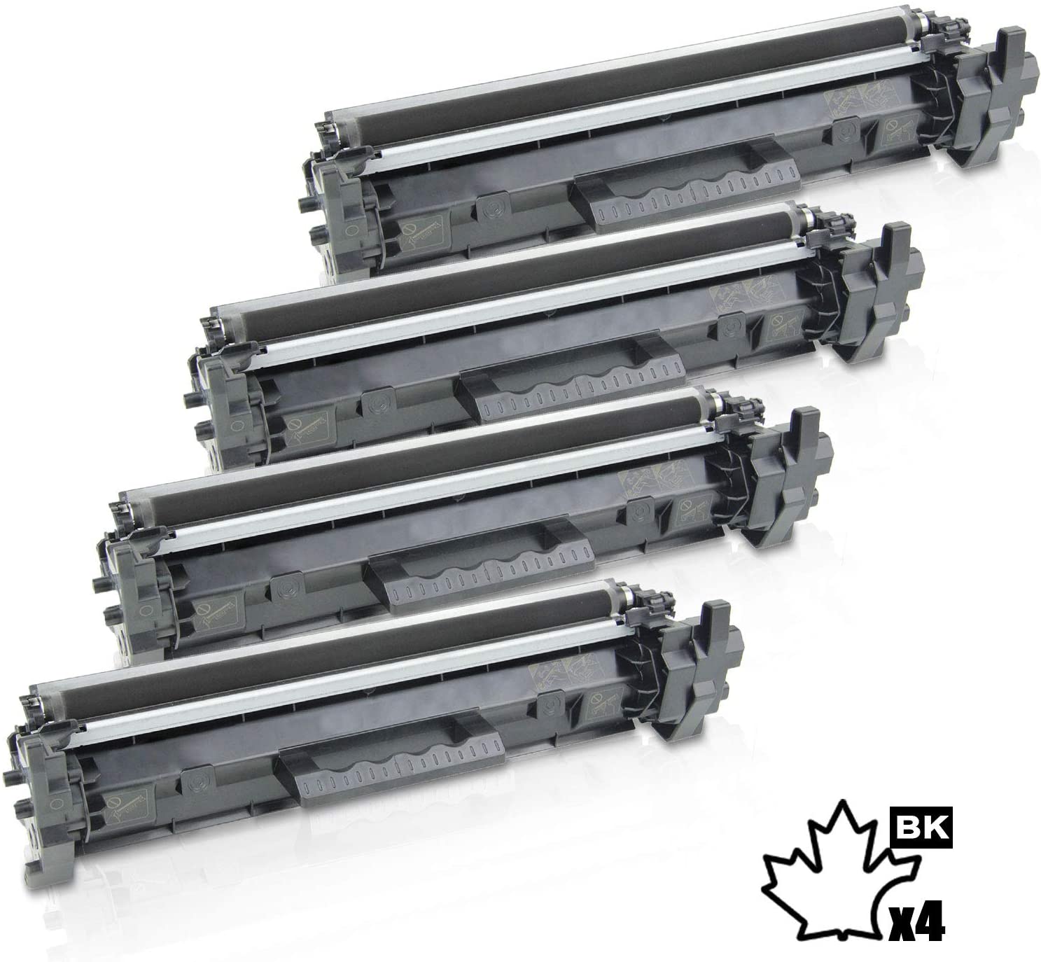 4PK Inkfirst Compatible Toner Cartridges Replacement for HP CF217A 17A [WITH CHIP]Laserjet Pro MFP M130 M102 M130fw M130nw