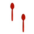 thumbnail image 1 of Oleegame 2PC Stainless Steel Cutlery Set Good Time Party Tableware Set Halloween Party Table Decorations Halloween Party Supplies Table Decorations Paper Plates Napkins Forks, 1 of 3
