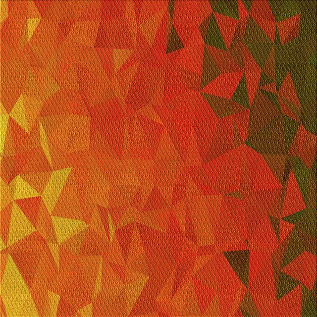 Ahgly Company Tapis de Zone Carré Lavable en Machine Orange Rouge Orange, 8 Pieds Carré