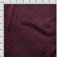 thumbnail image 4 of oneOone Rayon Maroon Fabric Texture Dress Material Fabric Print Fabric By The Yard 56 Inch Wide, 4 of 4